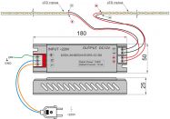 Блок живлення Professional DC12 150W BPX-12-150 12,5А